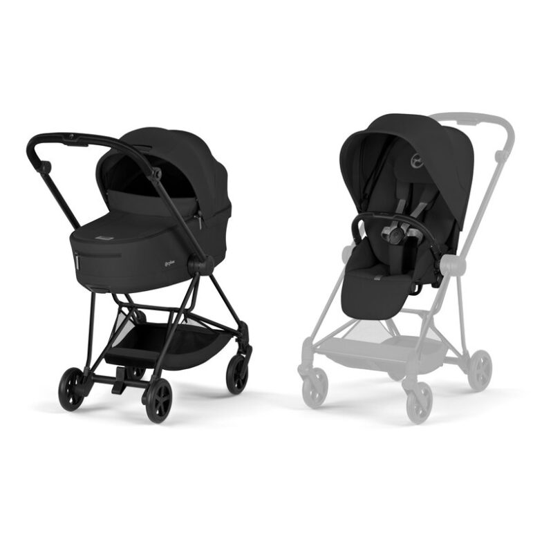 PACK MIOS SEPIA BLACK (CHASIS MATT BLACK+CAPAZO PLEGABLE)
