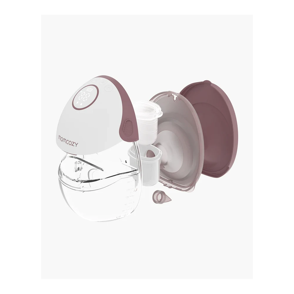 EXTRACTOR LECHE DOBLE PORTATIL M6 GRANATE - Imagen 7