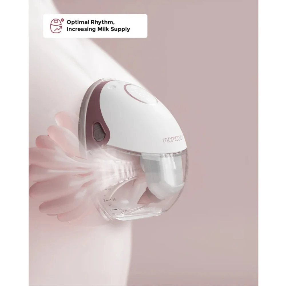 EXTRACTOR DE LECHE INDIVIDUAL PORTATIL M6 GRANATE - Imagen 7