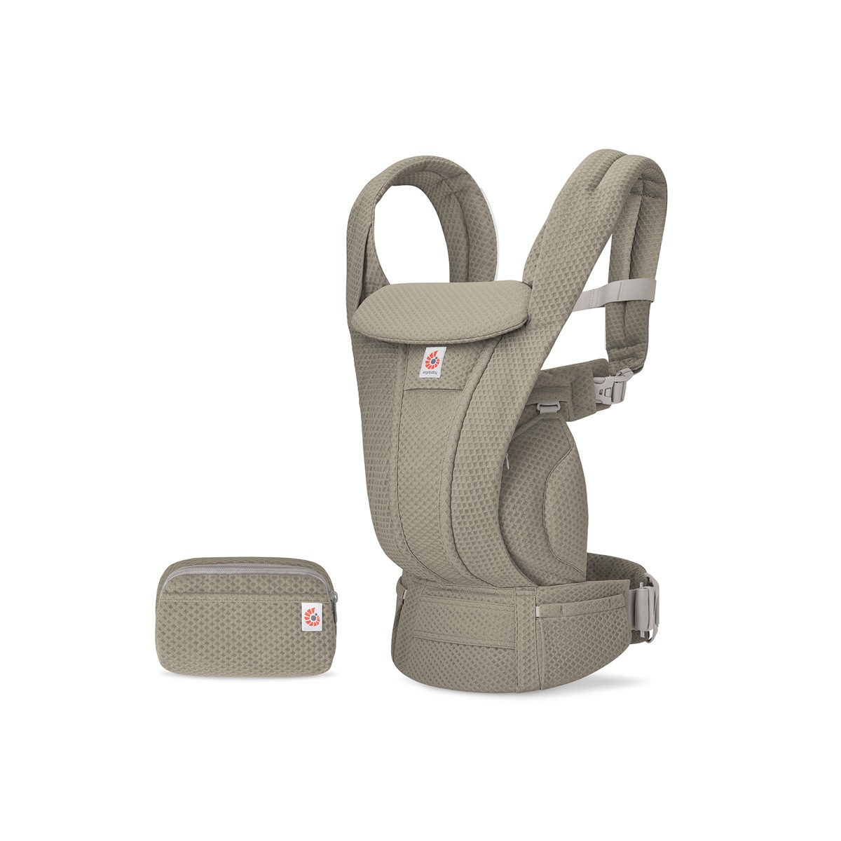 MOCHILA PORTABEBE OMNI DELUXE MESH OLIVA CLARO - Imagen 4