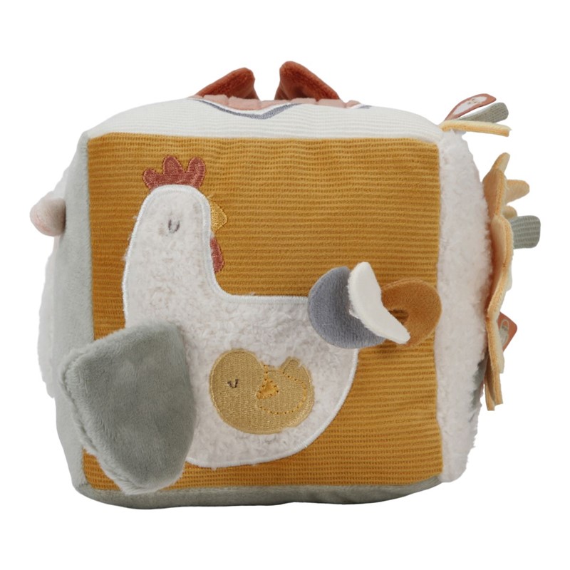 CUBO BLANDITO DE ACTIVIDADES PEQUEÑA GRANJA LITTLE DUTCH - Imagen 7