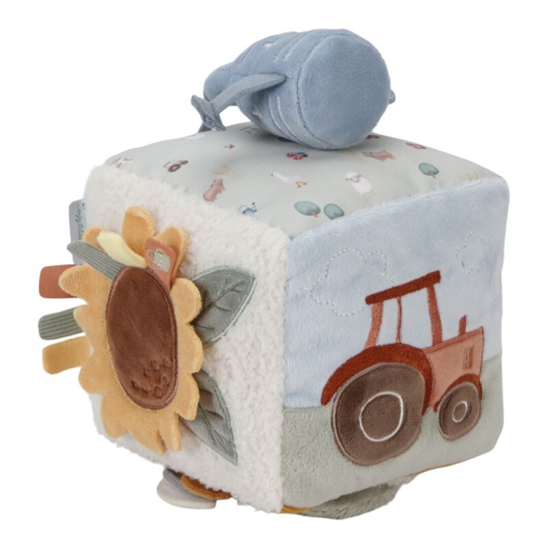 CUBO BLANDITO DE ACTIVIDADES PEQUEÑA GRANJA LITTLE DUTCH
