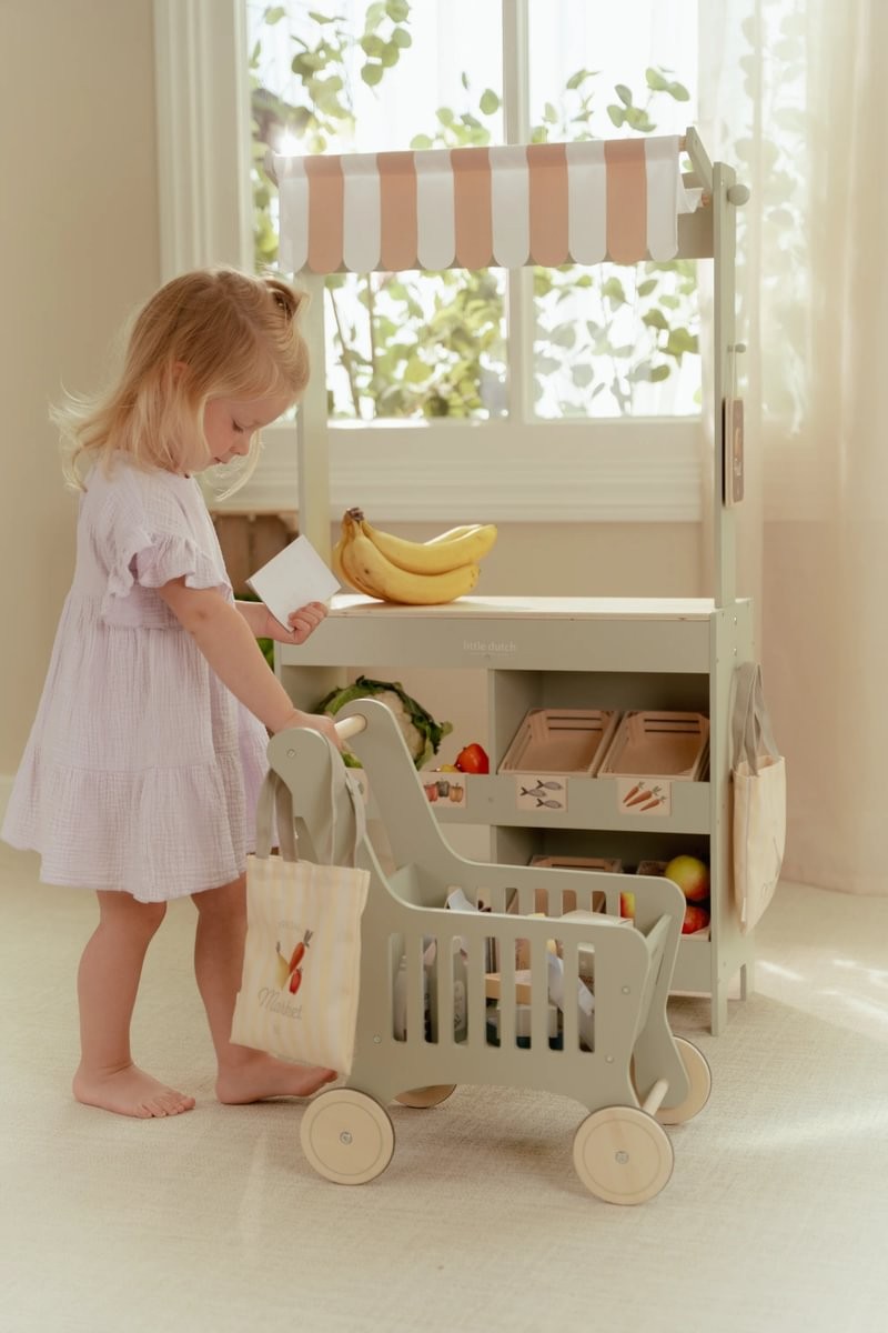 CARRITO DE LA COMPRA LITTLE DUTCH - Imagen 6