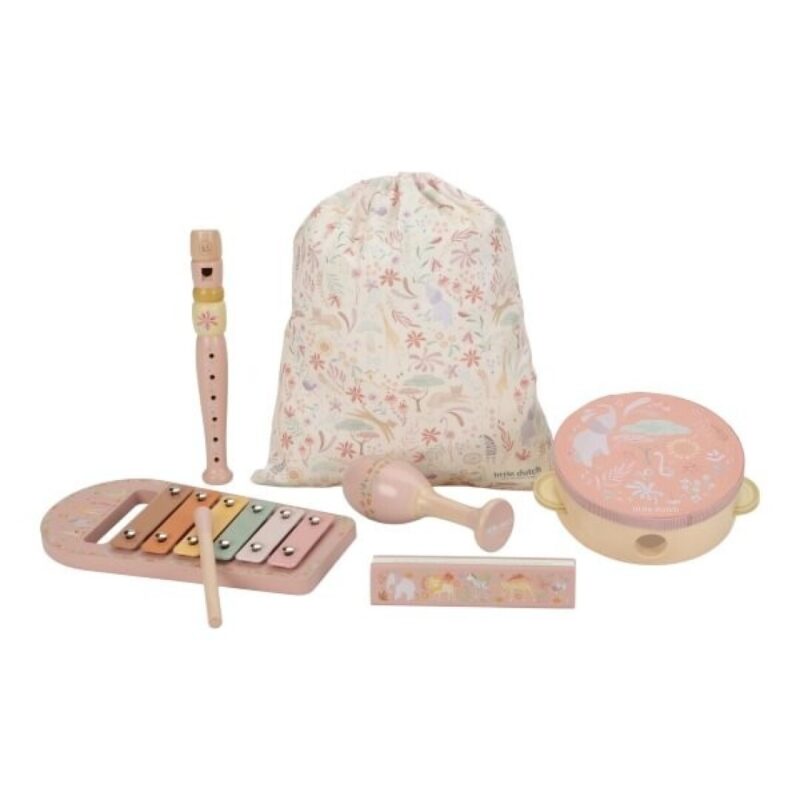 SET MUSICAL ROSA SAFARI FRIENDS