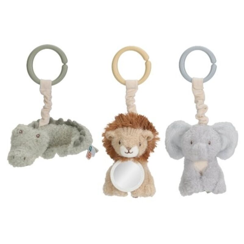 JUGUETES COLGANTES ANILLAS SAFARI FRIENDS