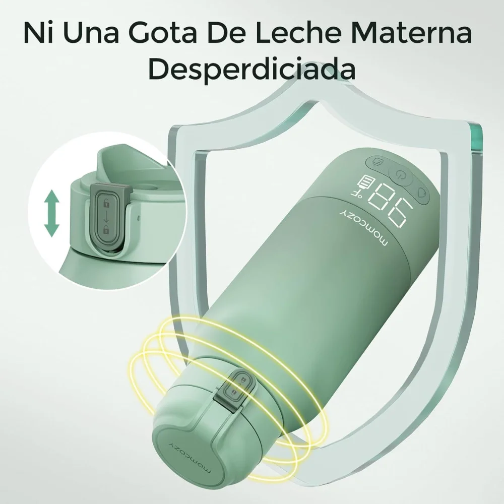 CALENTADOR PORTATIL SIN CABLE MW005 VERDE - Imagen 5