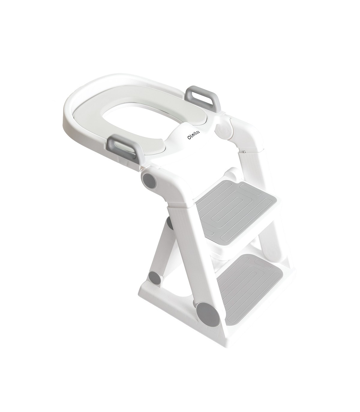 REDUCTOR BAÑO WC CON ESCALERA GRIS