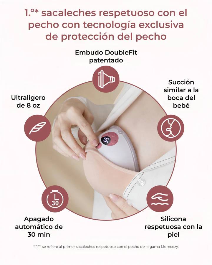 EXTRACTOR DE LECHE INDIVIDUAL PORTATIL M5 SMART - Imagen 12