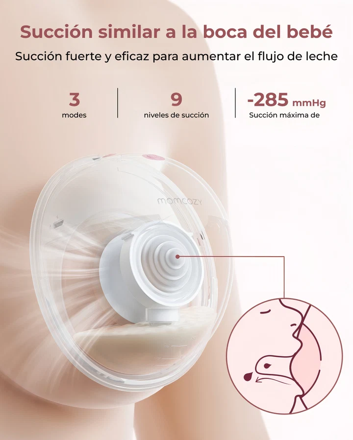 EXTRACTOR DE LECHE INDIVIDUAL PORTATIL M5 SMART - Imagen 10