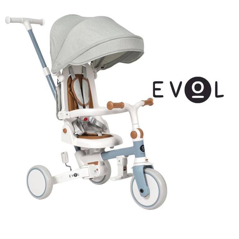 TRICICLO EVOLUTIVO MULTIFUNCION BLUE