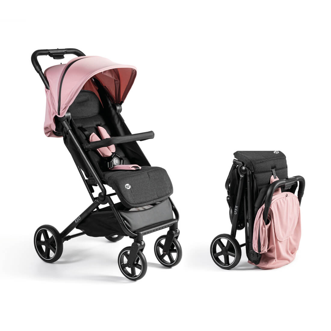 SILLA PASEO KEO ROSA/NEGRA - Imagen 2