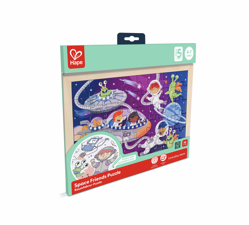 PUZZLE AMIGOS DEL ESPACIO - Imagen 2