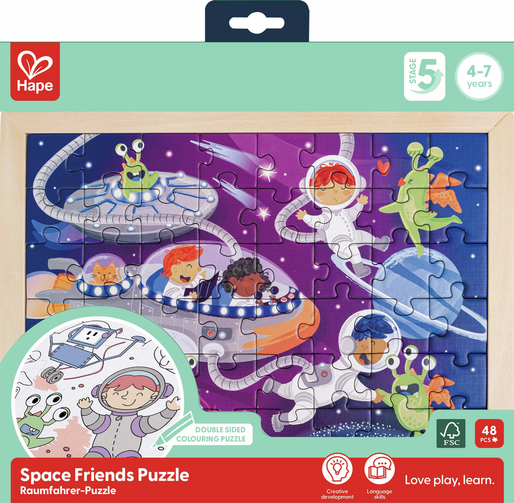 PUZZLE AMIGOS DEL ESPACIO - Imagen 5