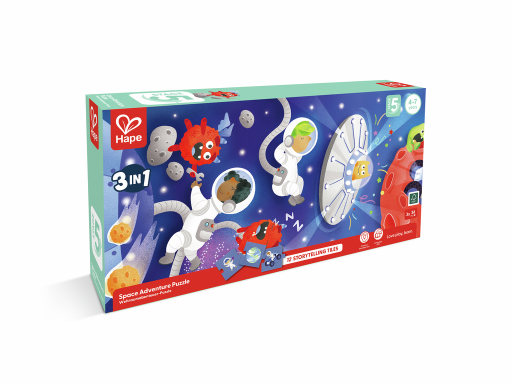 PUZZLE AVENTURA ESPACIAL - Imagen 2