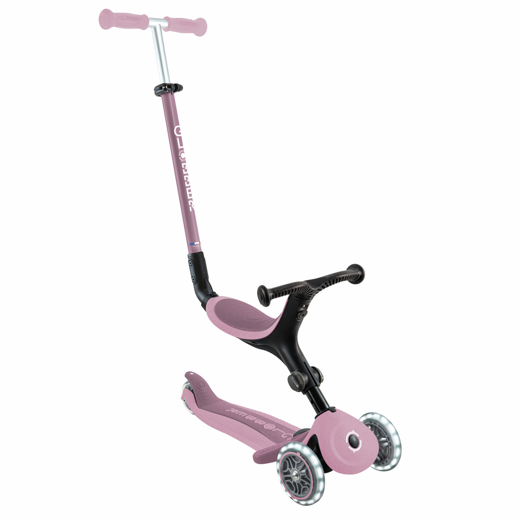 PATINETE GO UP ACTIVE ECOLOGICO BERRY CON LED