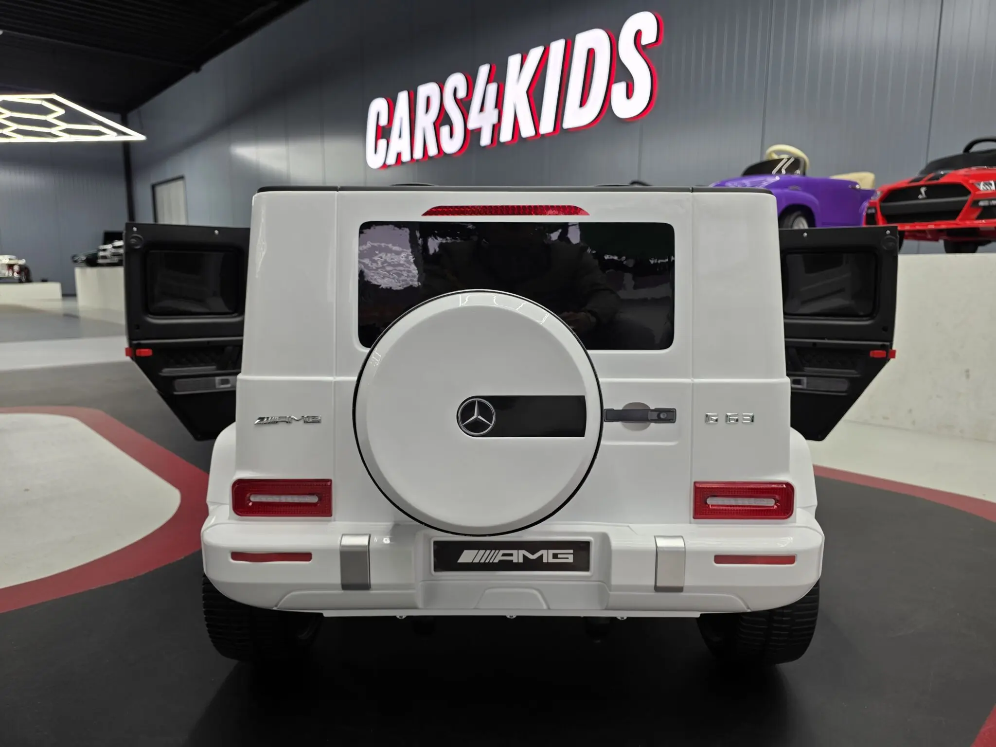 MERCEDES BENZ G63 24V WHITE - Imagen 3