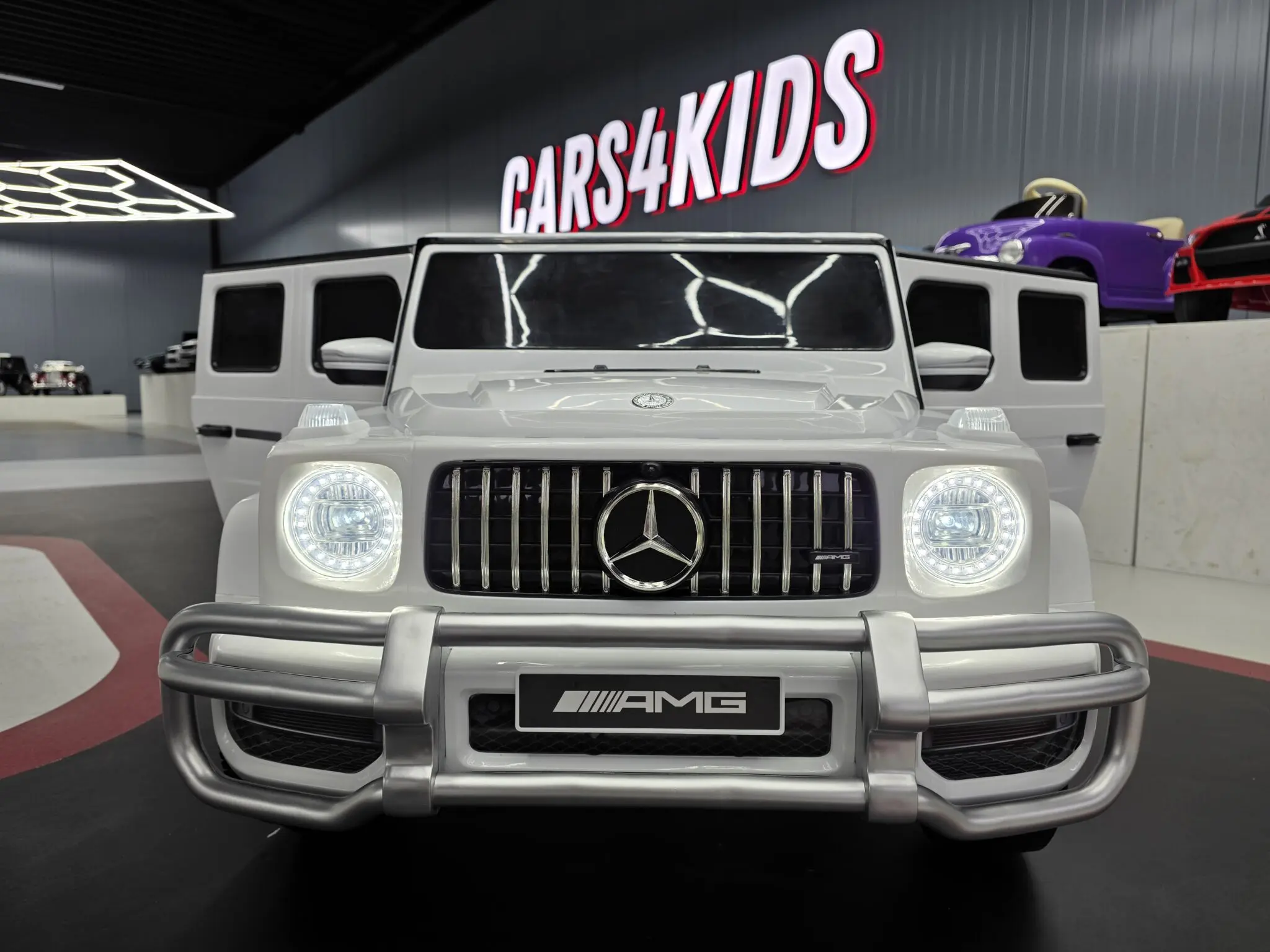 MERCEDES BENZ G63 24V WHITE - Imagen 5