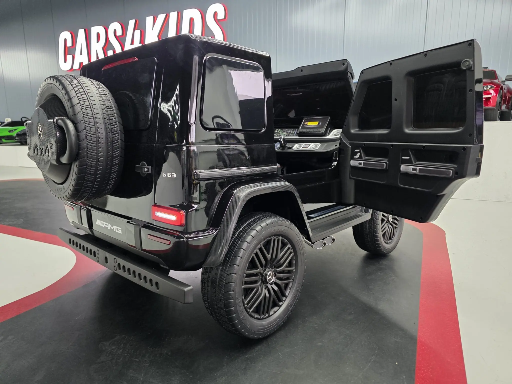 MERCEDES BENZ G63 24V METALLIC BLACK - Imagen 5