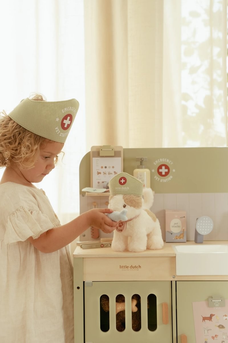 GATITO PELUCHE MARLEY CON BOLSA LITTLE DUTCH - Imagen 4