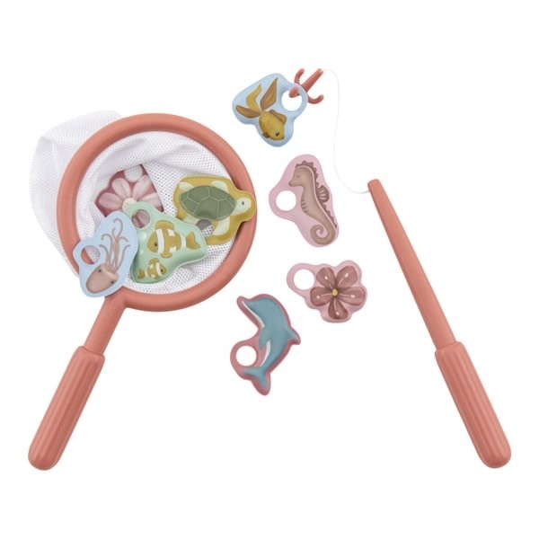 JUEGO DE PESCA BAÑERA ROSA LITTLE DUTCH