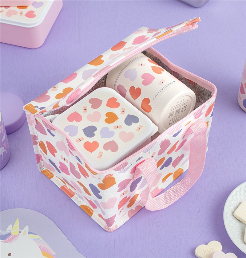 BOLSA MERIENDA TERMICA CORAZON - Imagen 4