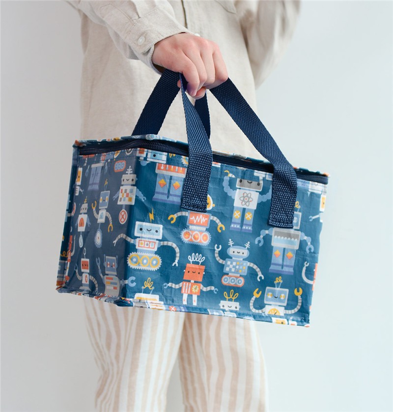 BOLSA MERIENDA TERMICA ROBOTS - Imagen 3