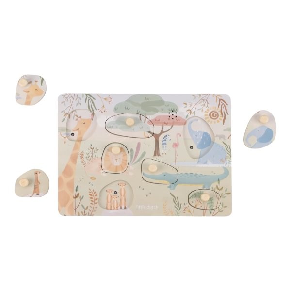 PUZZLE CON SONIDOS SAFARI FRIENDS - Imagen 2