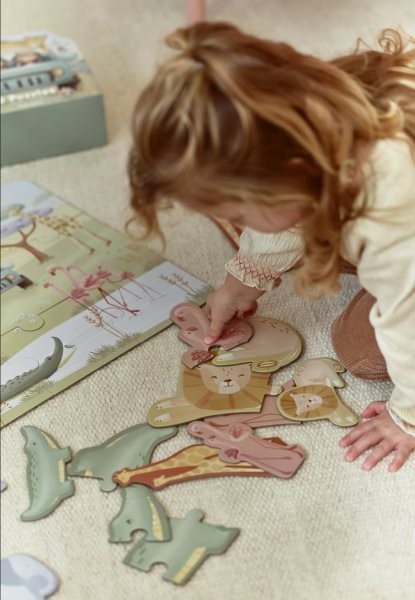 PUZZLE 6 EN 1 SAFARI FRIENDS - Imagen 4
