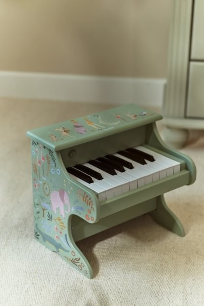 PIANO DE MADERA VERDE SAFARI FRIENDS - Imagen 8