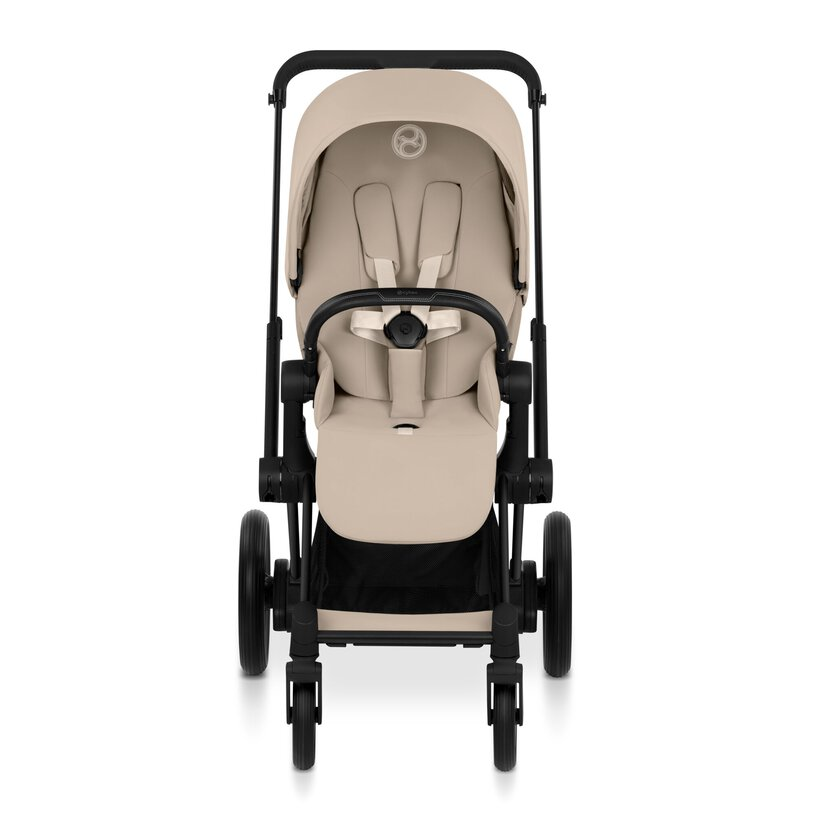 PACK EPRIAM COZY BEIGE/MATT BLACK (CHASIS+SEAT PACK+CAPAZO PLEGABLE) - Imagen 2