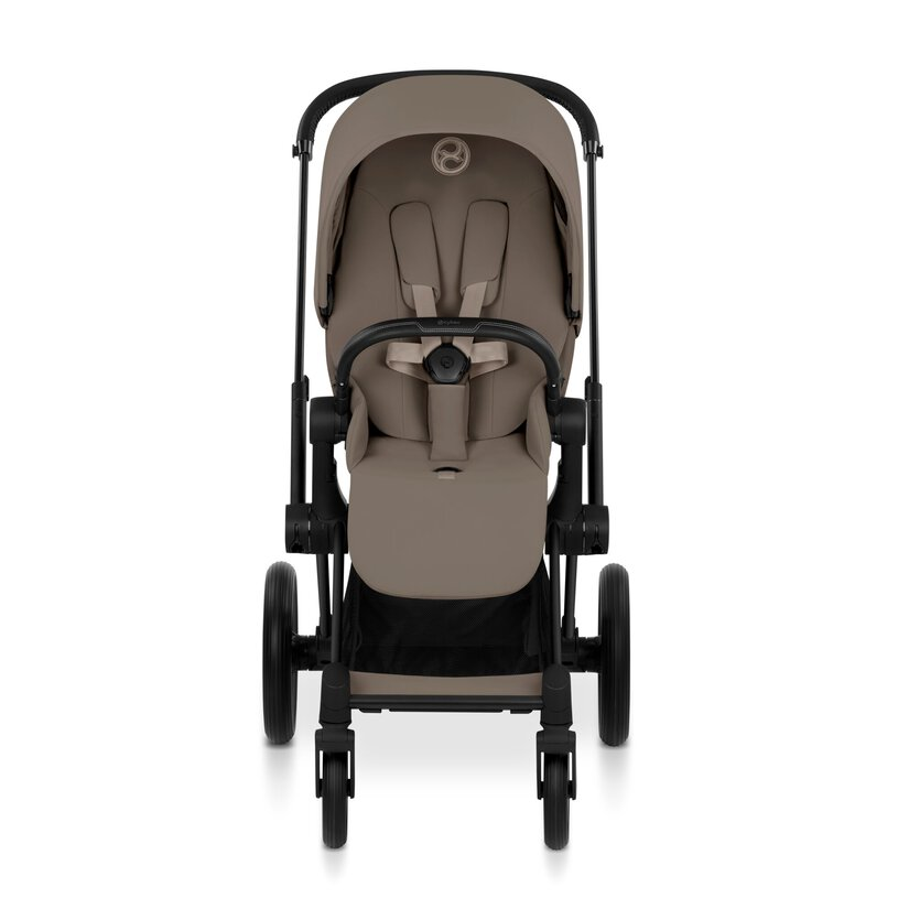PACK PRIAM COCONUT BROWN (CHASIS MATT BLACK+SEAT PACK+CAPAZO PLEGABLE) - Imagen 2