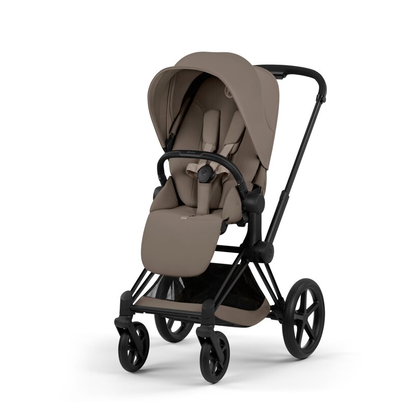 PACK PRIAM COCONUT BROWN (CHASIS MATT BLACK+SEAT PACK+CAPAZO PLEGABLE) - Imagen 10