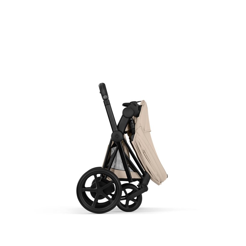 PACK EPRIAM COZY BEIGE/MATT BLACK (CHASIS+SEAT PACK+CAPAZO PLEGABLE) - Imagen 5