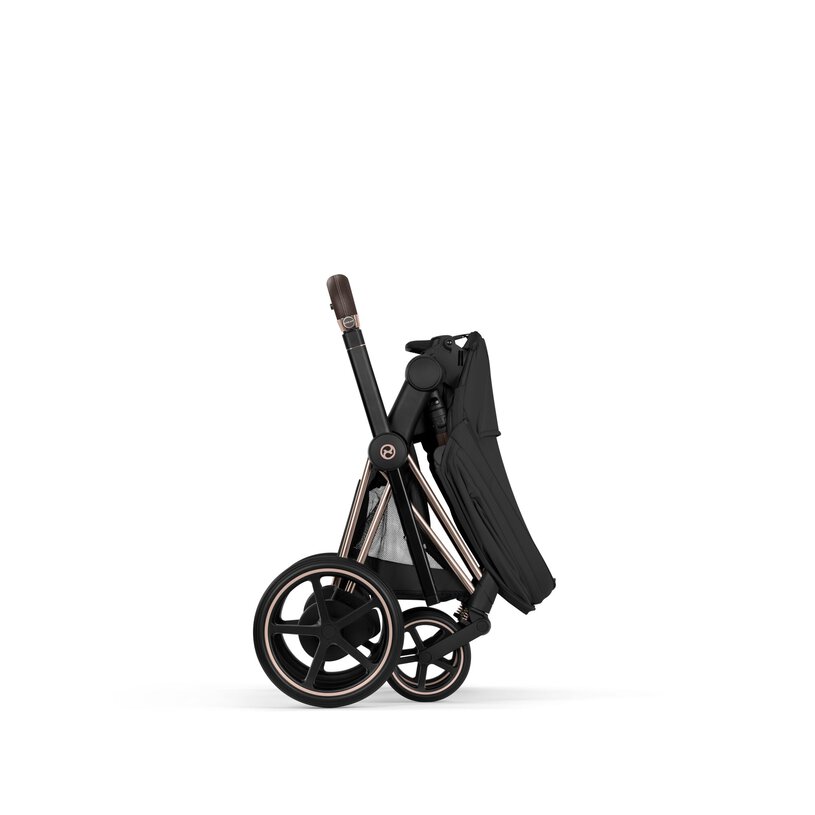 PACK EPRIAM SEPIA BLACK/ROSEGOLD (CHASIS+SEAT PACK+CAPAZO PLEGABLE) - Imagen 5