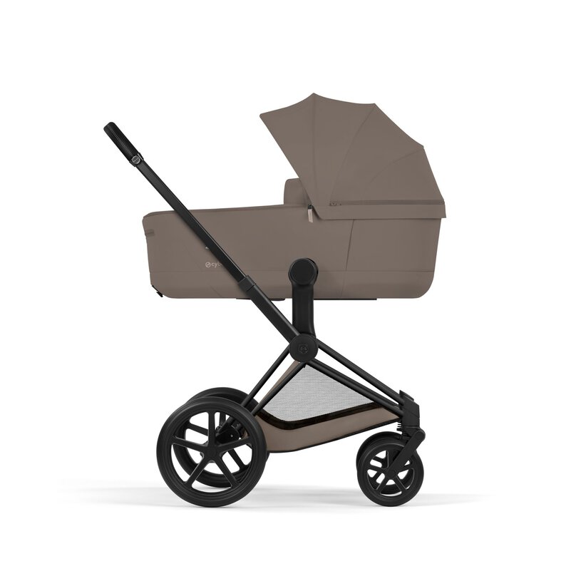 PACK PRIAM COCONUT BROWN (CHASIS MATT BLACK+SEAT PACK+CAPAZO PLEGABLE) - Imagen 9